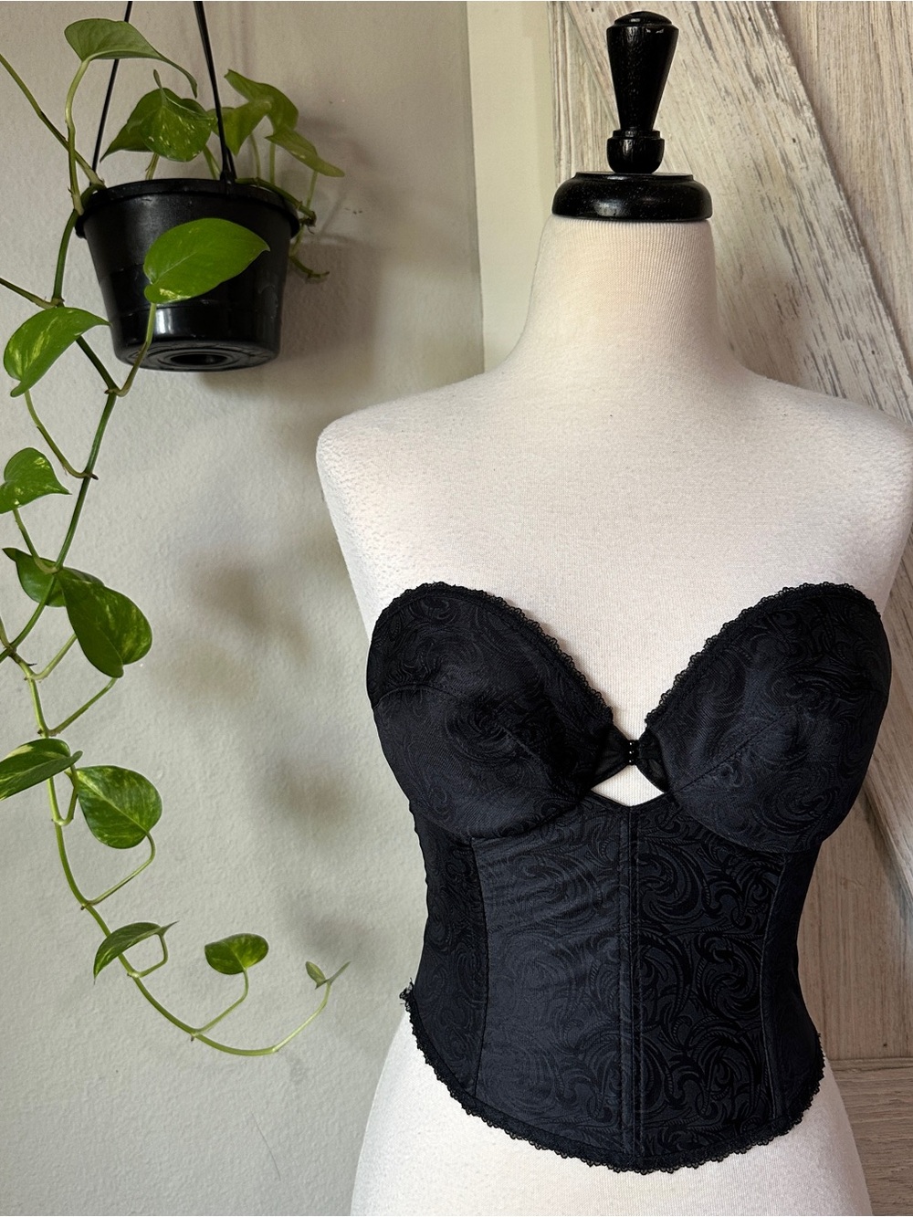 Sophistique by Smoothie Vintage Bustier Corset Top 34 C Small